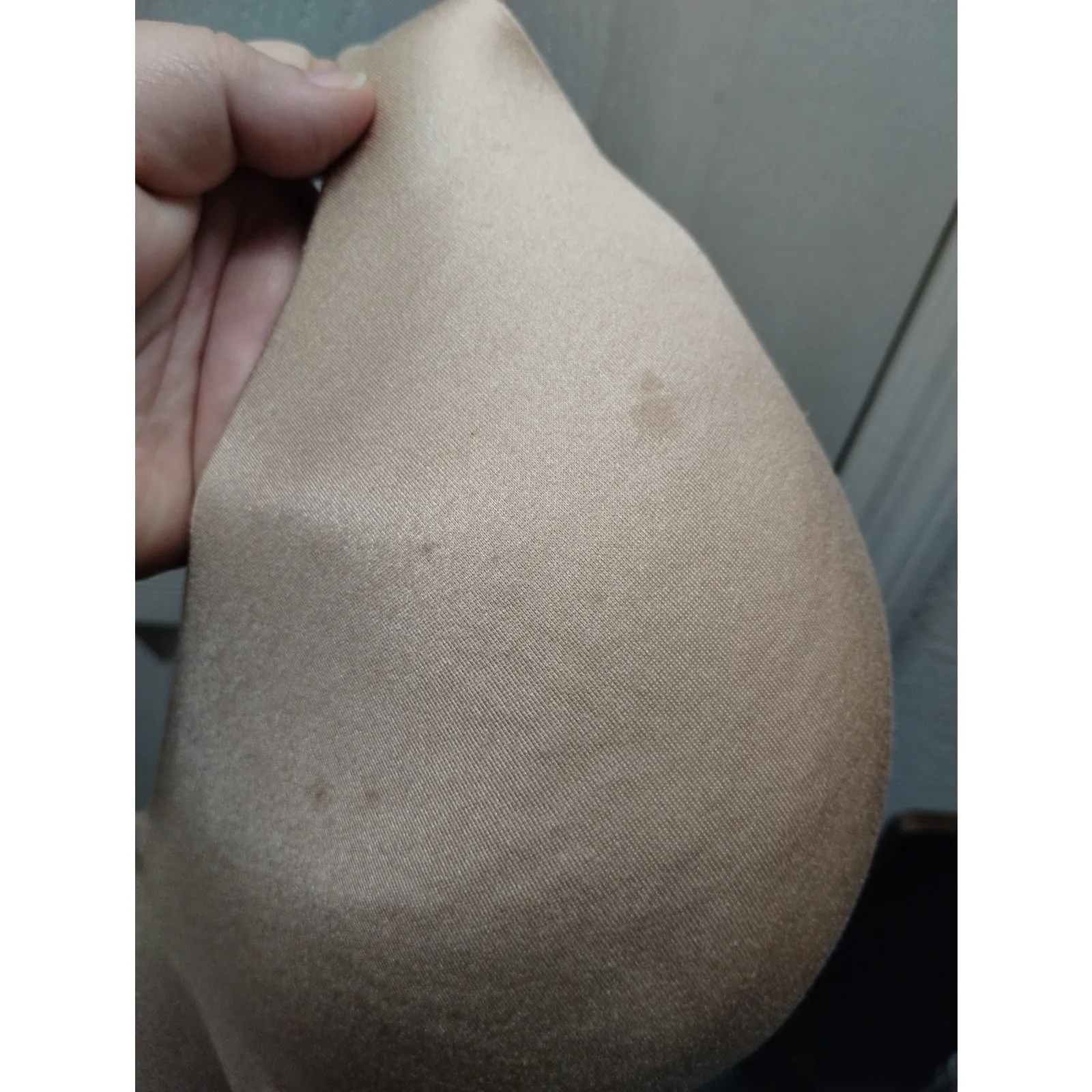 Catherines Intimates Size 54C Beige Wirefree Full Coverage Lined Bra 4337 *FLAWS - Image 5