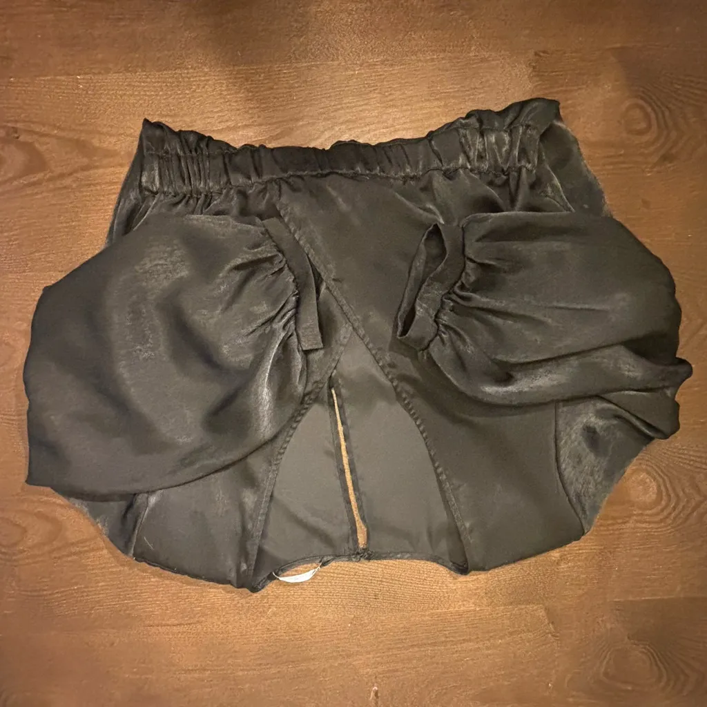 Elegant Black Wrap Dress - Image 9