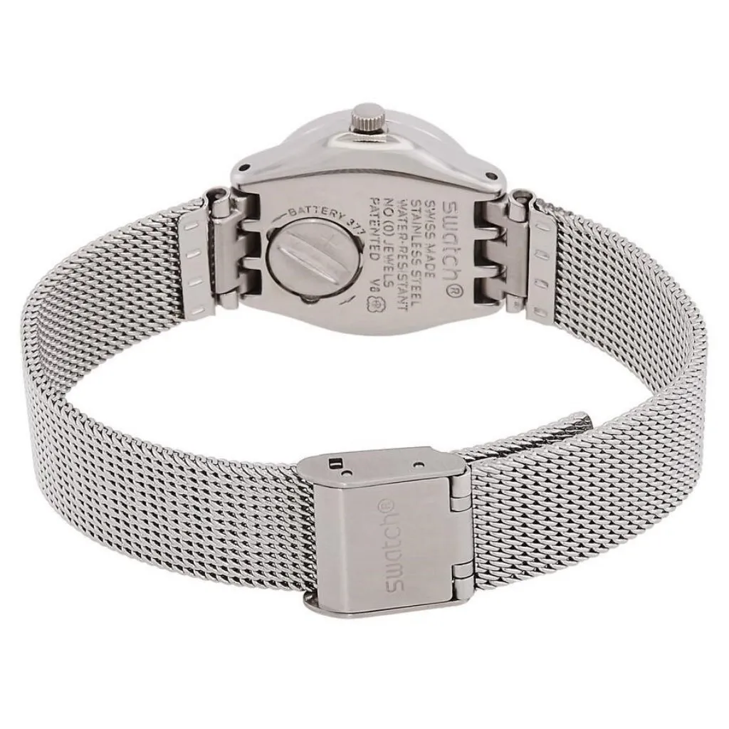 NWT Swatch Fashion Ladies Quartz Steel Authentic Watch - Image 3