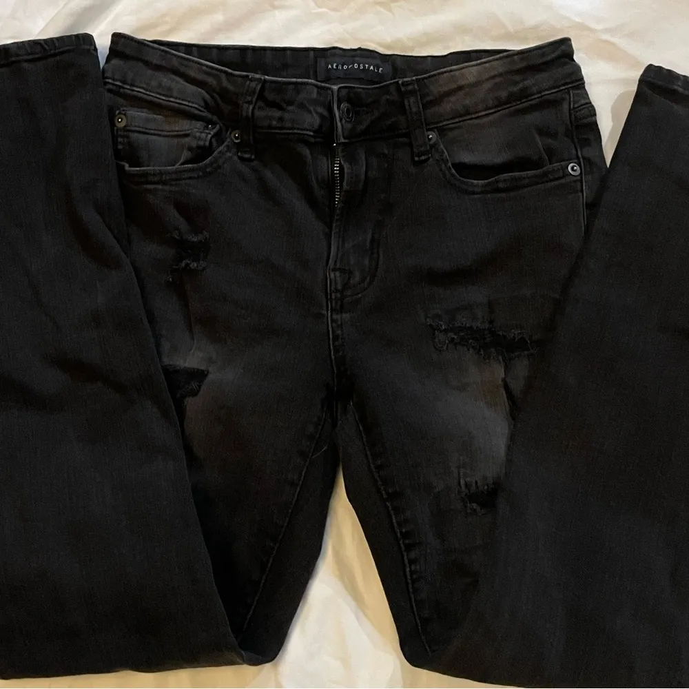 Aeropostale woman’s high rise skinny jeans - Image 4