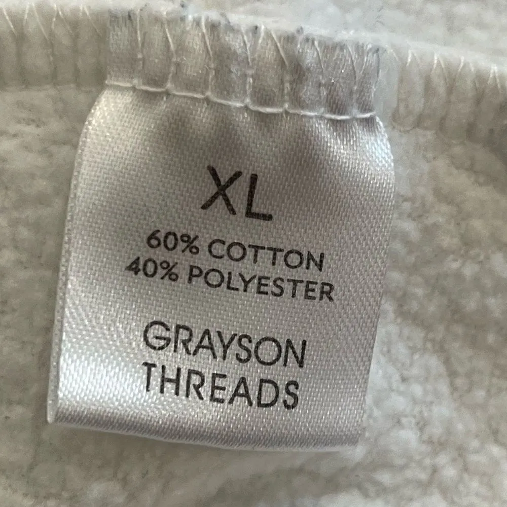 Grayson Threads Lucky Cropped Sweatshirt Women’s XL - Image 2