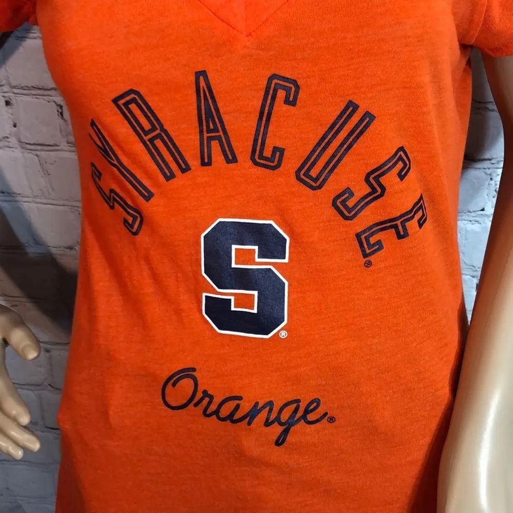 Syracuse Orange Vneck Tee From Rivalry Threads M - Image 3