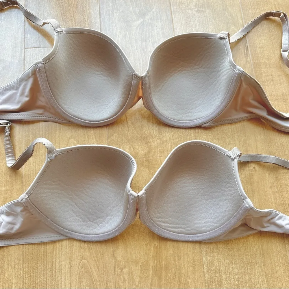 Set of 2 ThirdLove 24/7 Classic T-Shirt Bras, Size 36B1/2, Taupe - Image 8