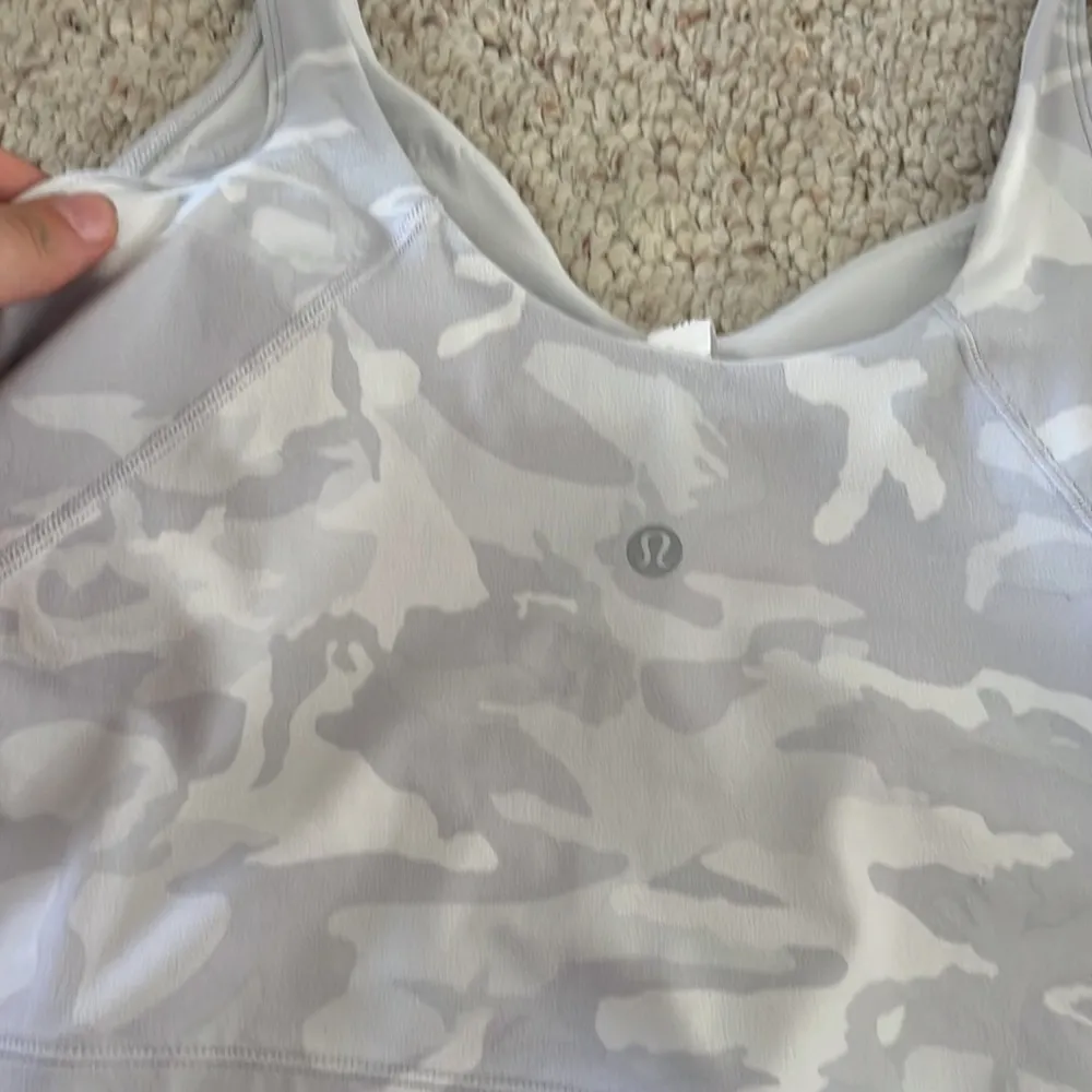 Lululemon Align Tank - Incognito Camo Alpine White Multi Size 14 - Image 5