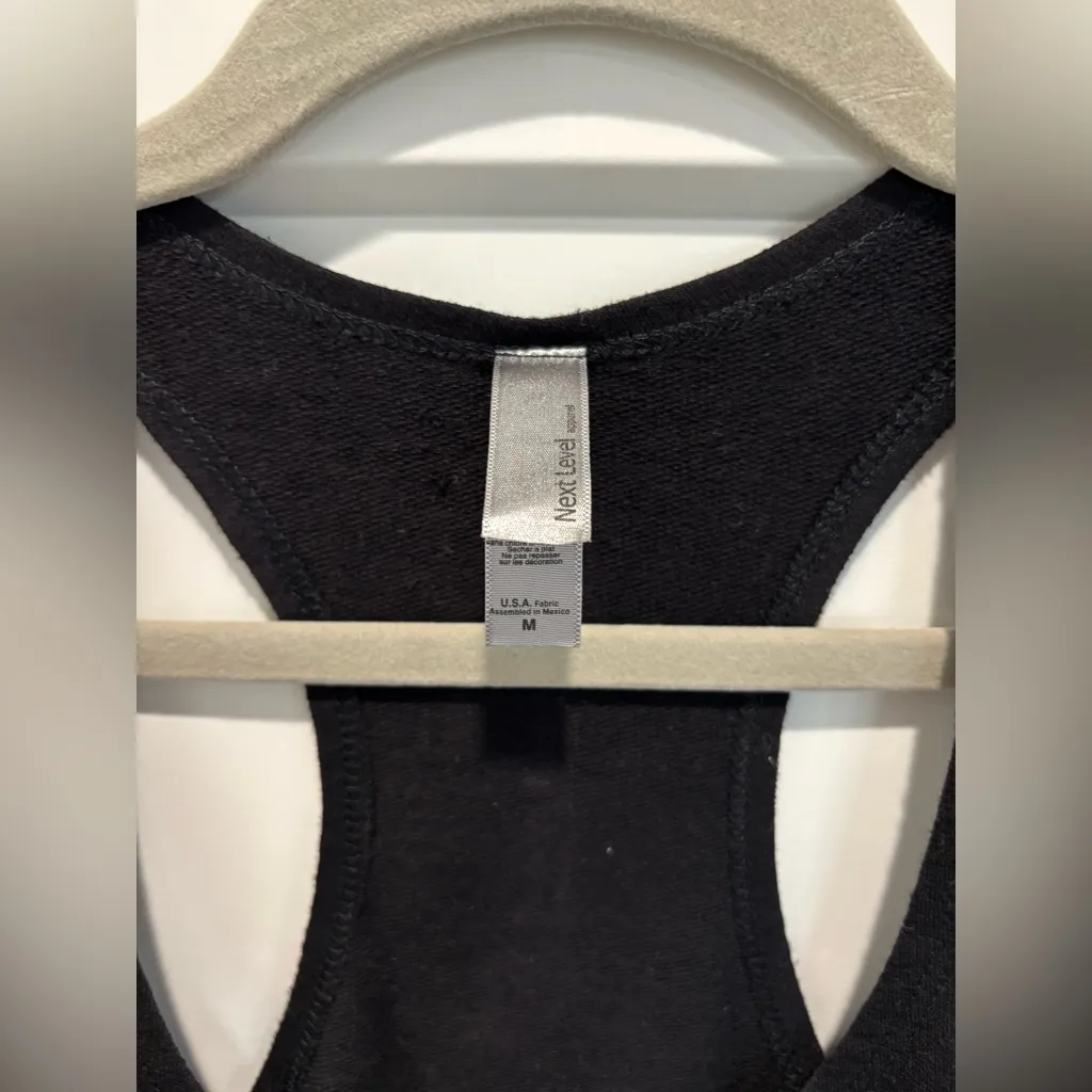 Next Level Apparel Black Sleeveless Tank Top Size M - Kenny Chesney Lyrics - Image 6