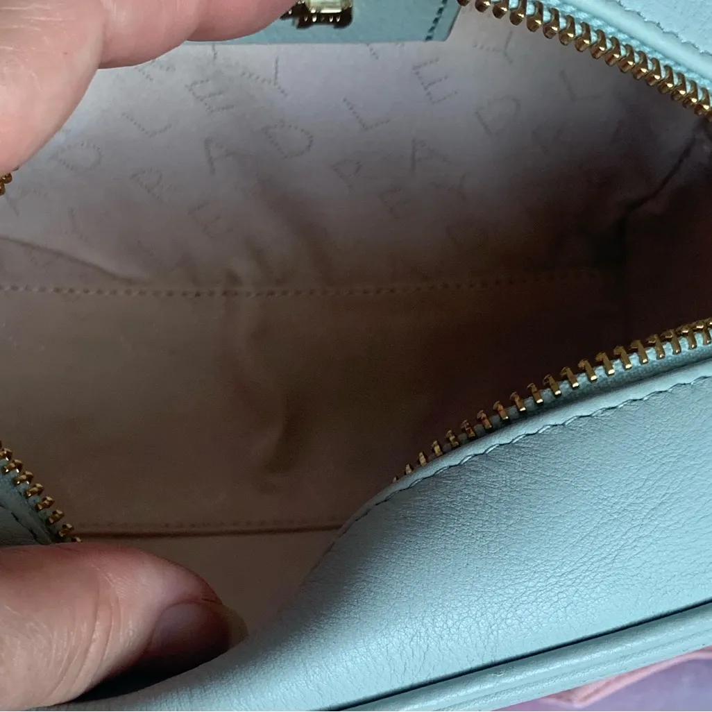 RADLEY LONDON Arden Crescent Floral Leather Mini Zip Around Crossbody - Image 10