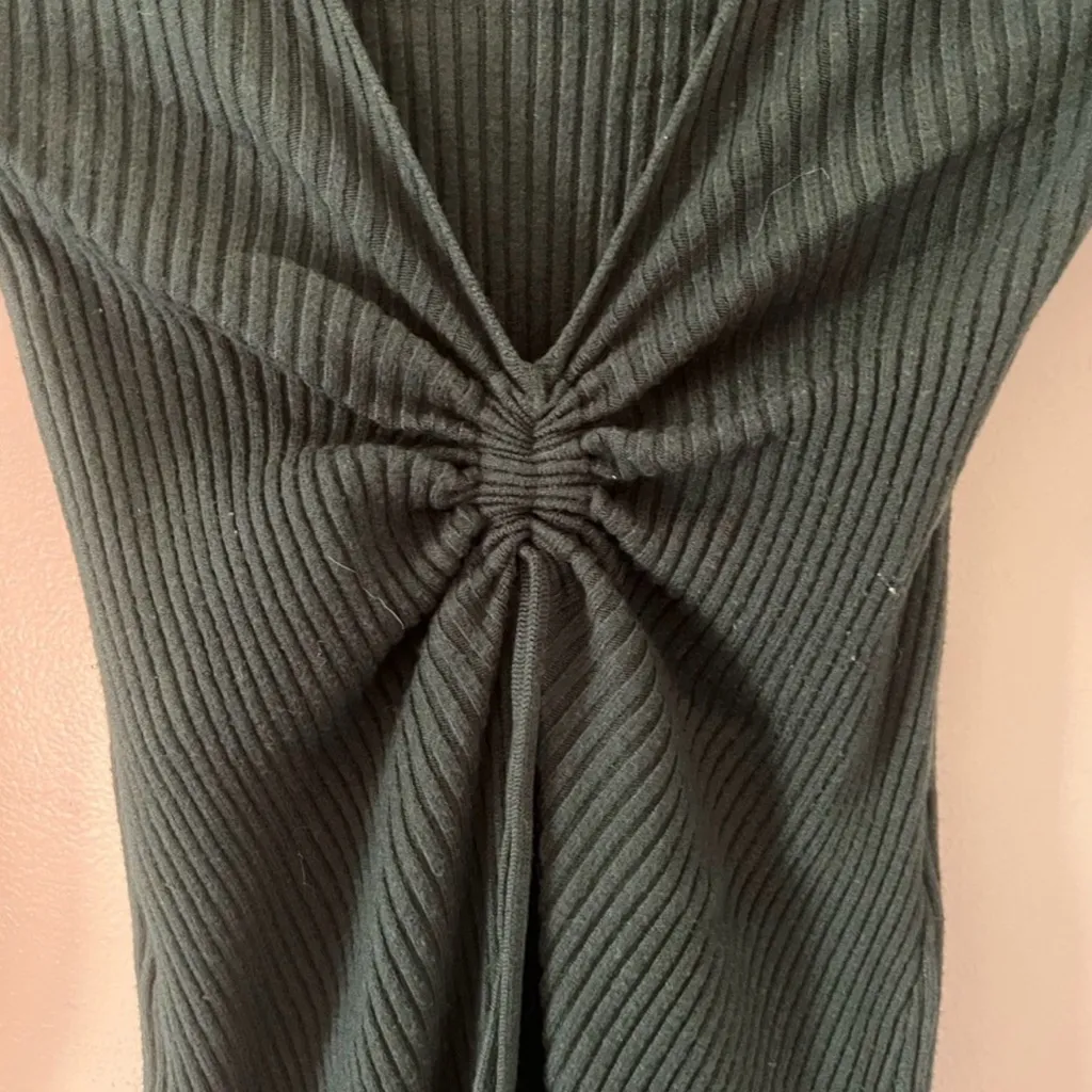 Lulu's Dark Green Long Sleeve Dress - Image 6