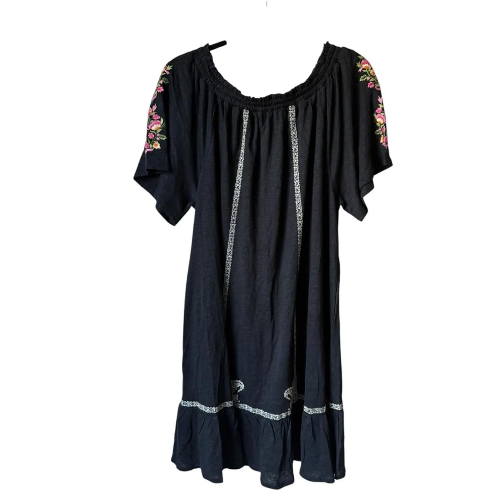 sundance embroidered dress ZIMMERMANN Sundance Embroidered Tunic Dress | Ivory
