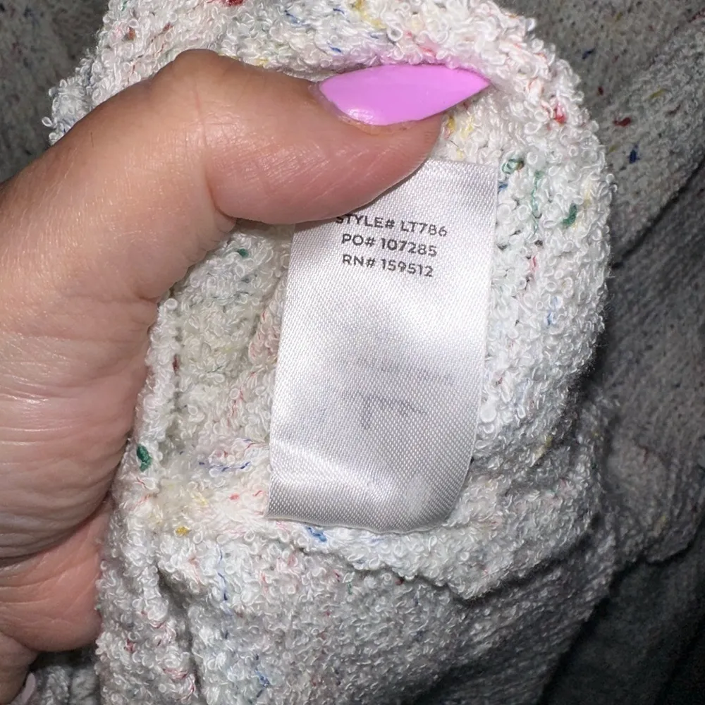 Lulus Happy Thoughts Beige Multi Knit Cardigan Sweater - Image 10