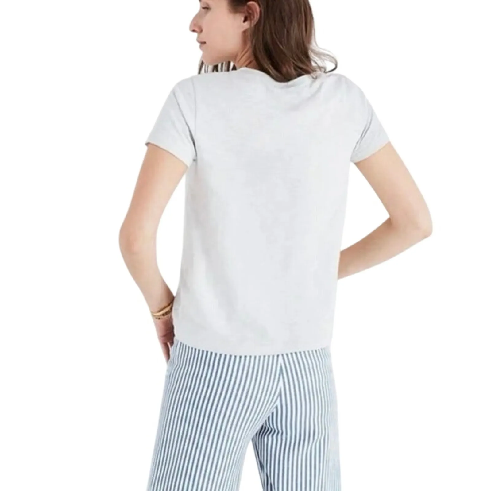 Madewell Embroidered Vacation Tee shirt women’s size small summer graphic - Image 2