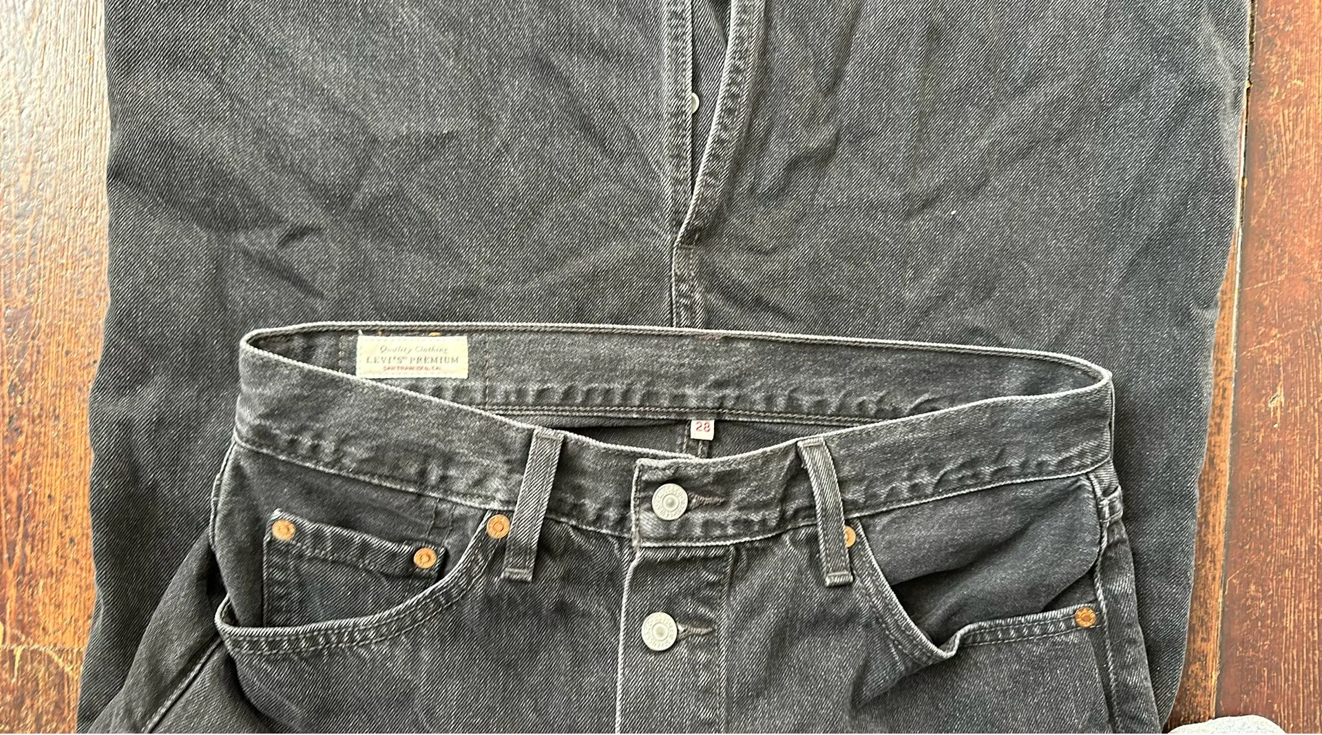 Levi's Levi’s Denim Button Midi Skirt - Image 3