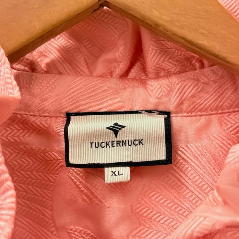 Tuckernuck Bellini Fil Coupe Pink Drop Waist Long Sleeve Palmerston‎ Dress XL - Image 5