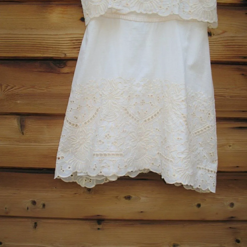 NWT Chelsea & Violet Cream Dress - Image 4