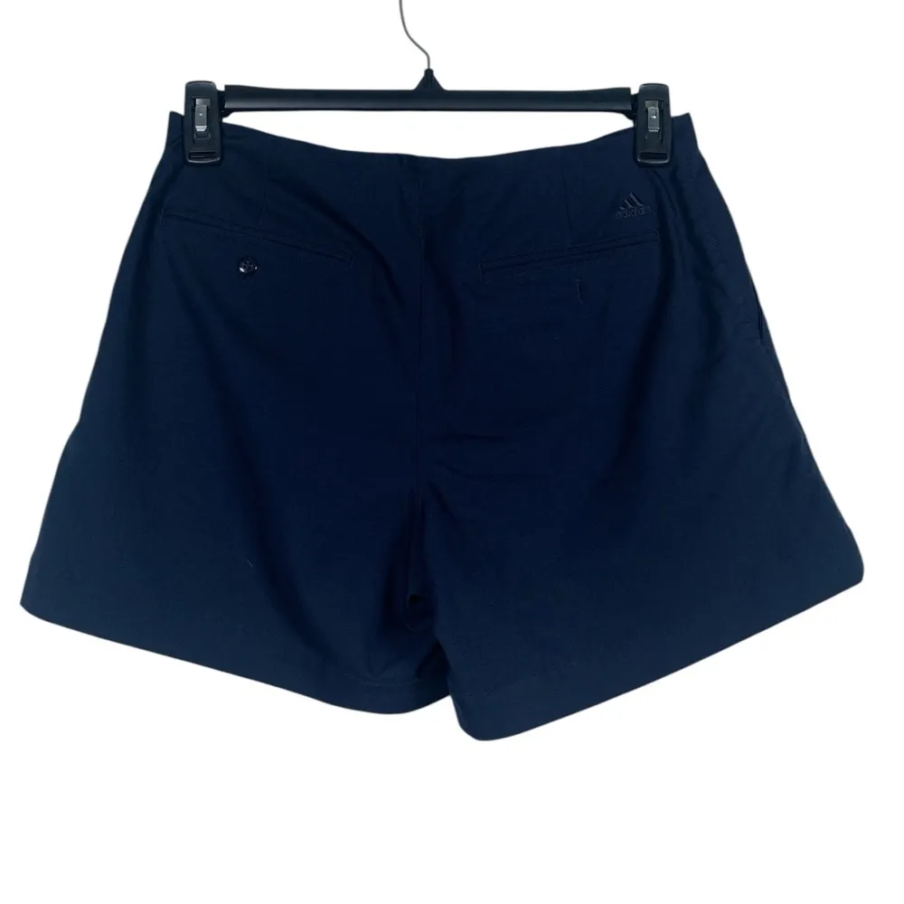 Adidas  Navy Blue Golf Shorts Size 10 EUC #0361-DS - Image 2