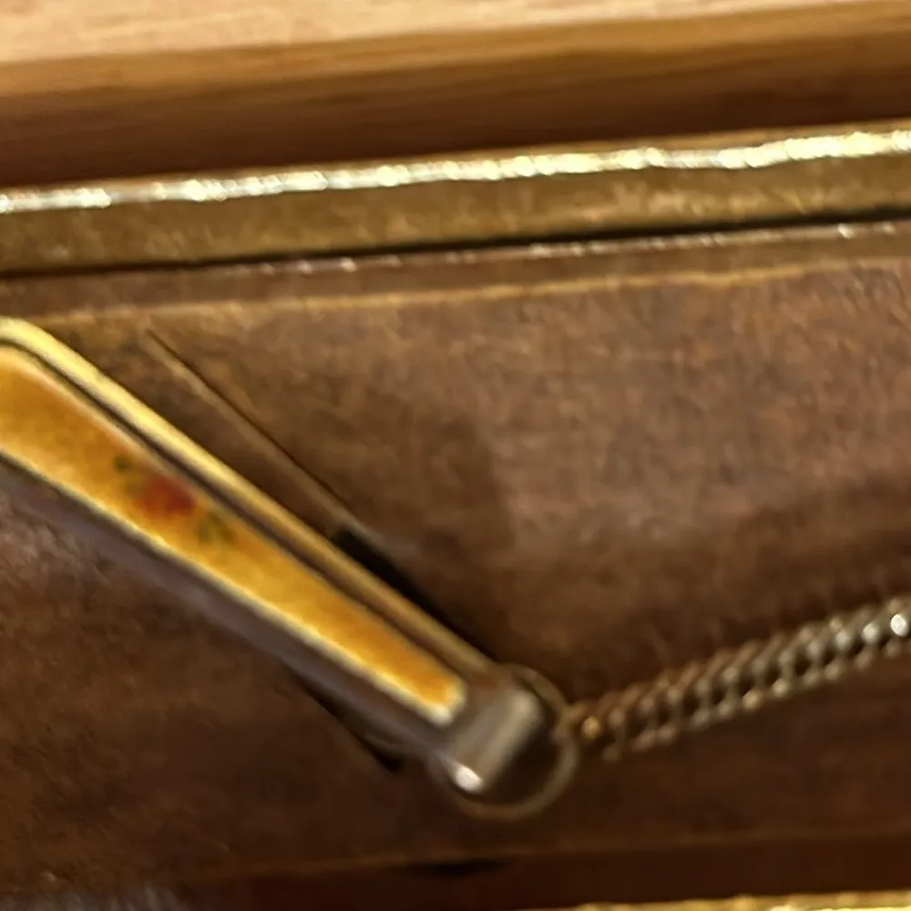 Vintage sweater guard. Genuine, Cloisonné. Still in the original box.​​ - Image 3