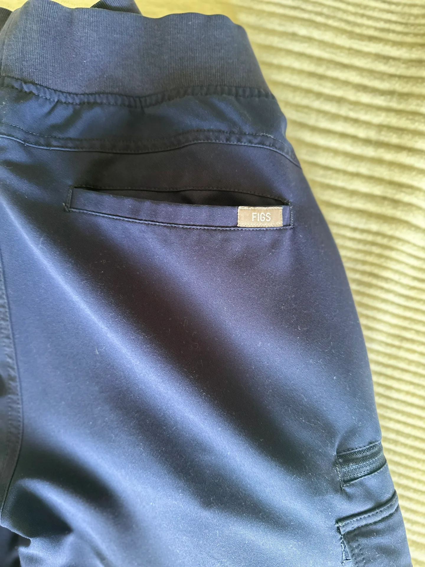 Navy Blue Scrub Pants - Image 3