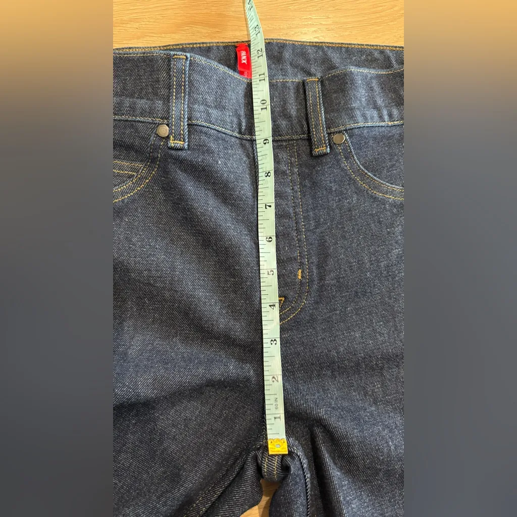 Spanx shape Original EveryWear Kick Flare Jeans raw indigo size medium - Image 12