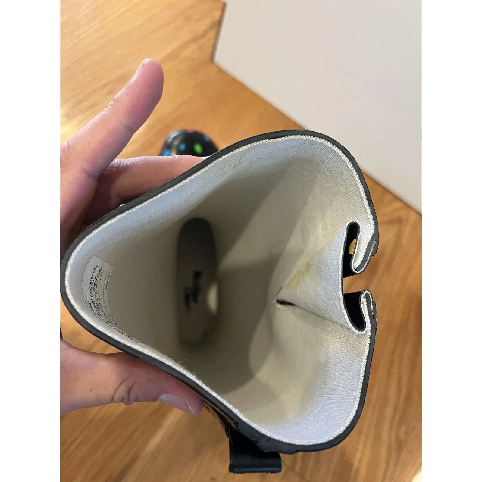 Western Chief Rain Boots Womens Size 8 Waterproof Rubber Tall Polka Dot - Image 9