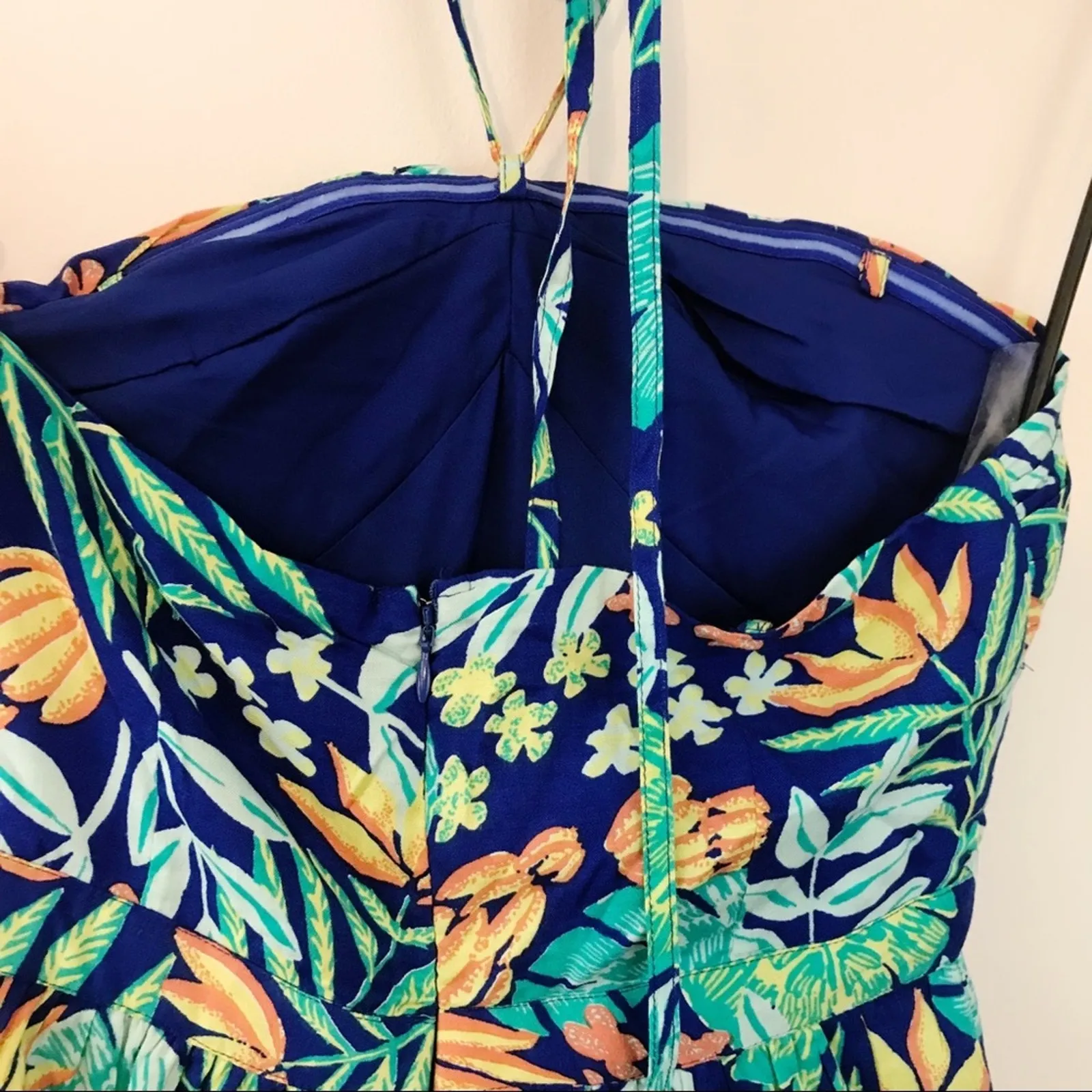 ModCloth Tropical Hawaiian Convertible Guests Welcome Flowy Sundress Dress M new - Image 10