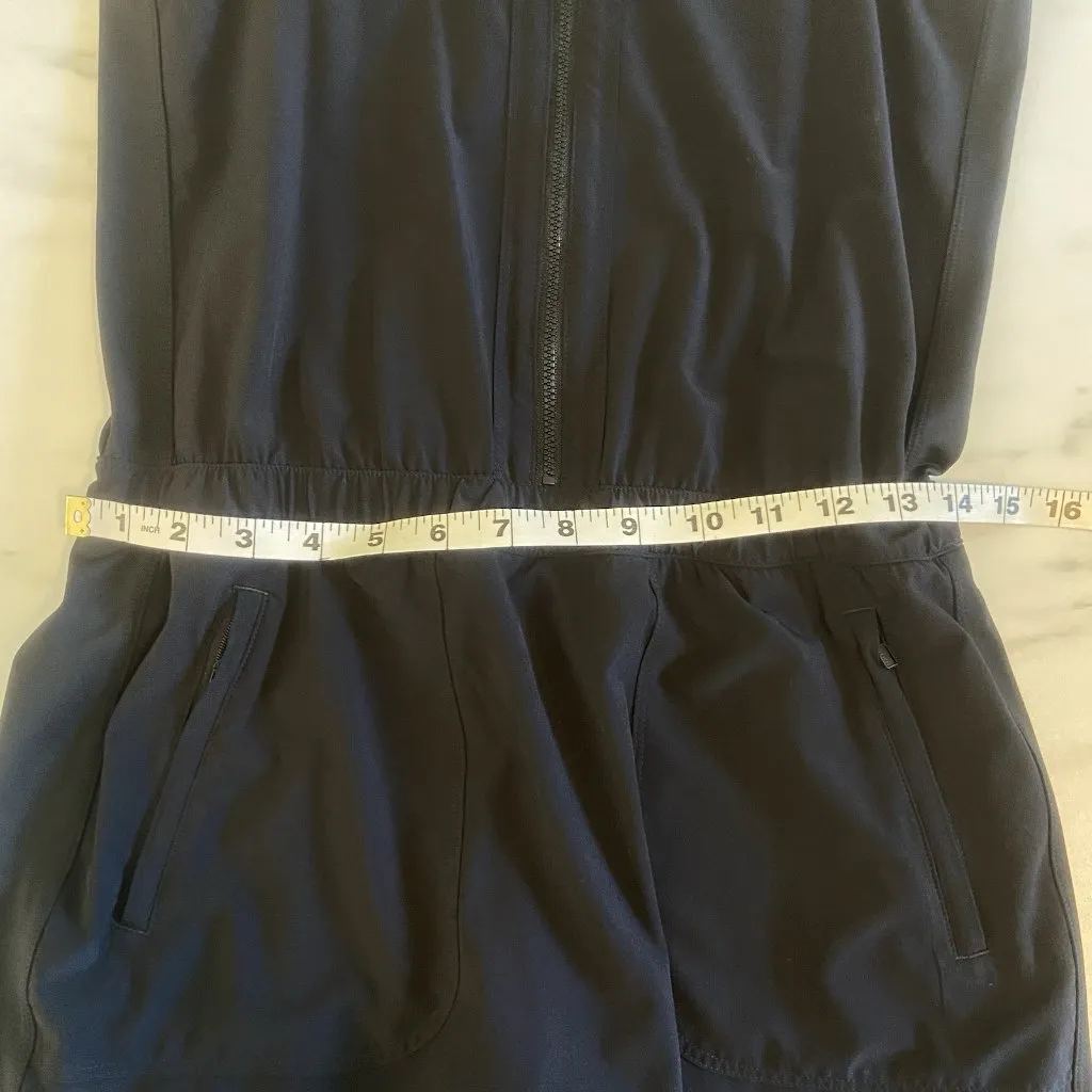 Athleta Expedition Sleeveless Athletic Skort Size 2 Dress‎ Sporty Half Zip Black - Image 8