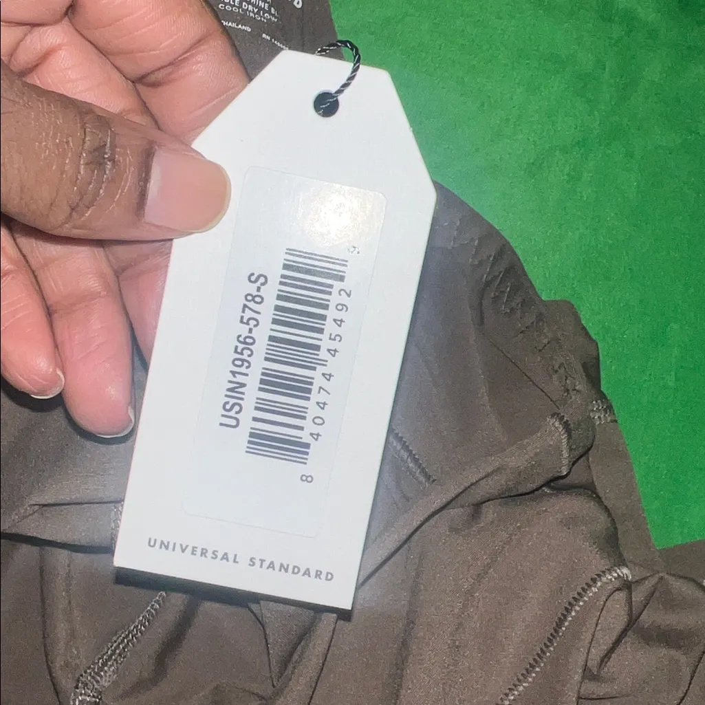 Women's Universal Standard Brown Biker Spandex Stretch Shorts size Small (14-16) - Image 5