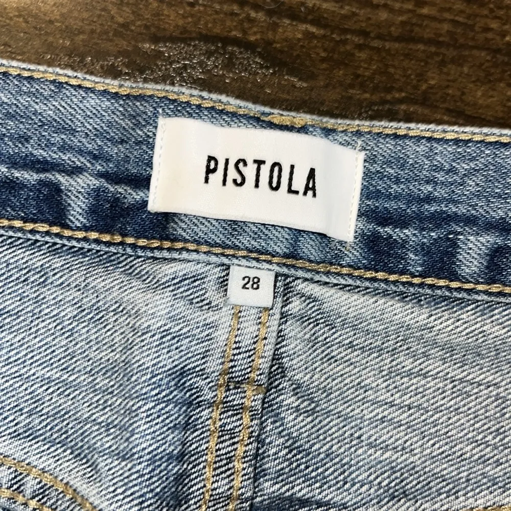 NWT Pistola Cassie Super High Rise Straight Leg Jeans - Play Day - Image 3
