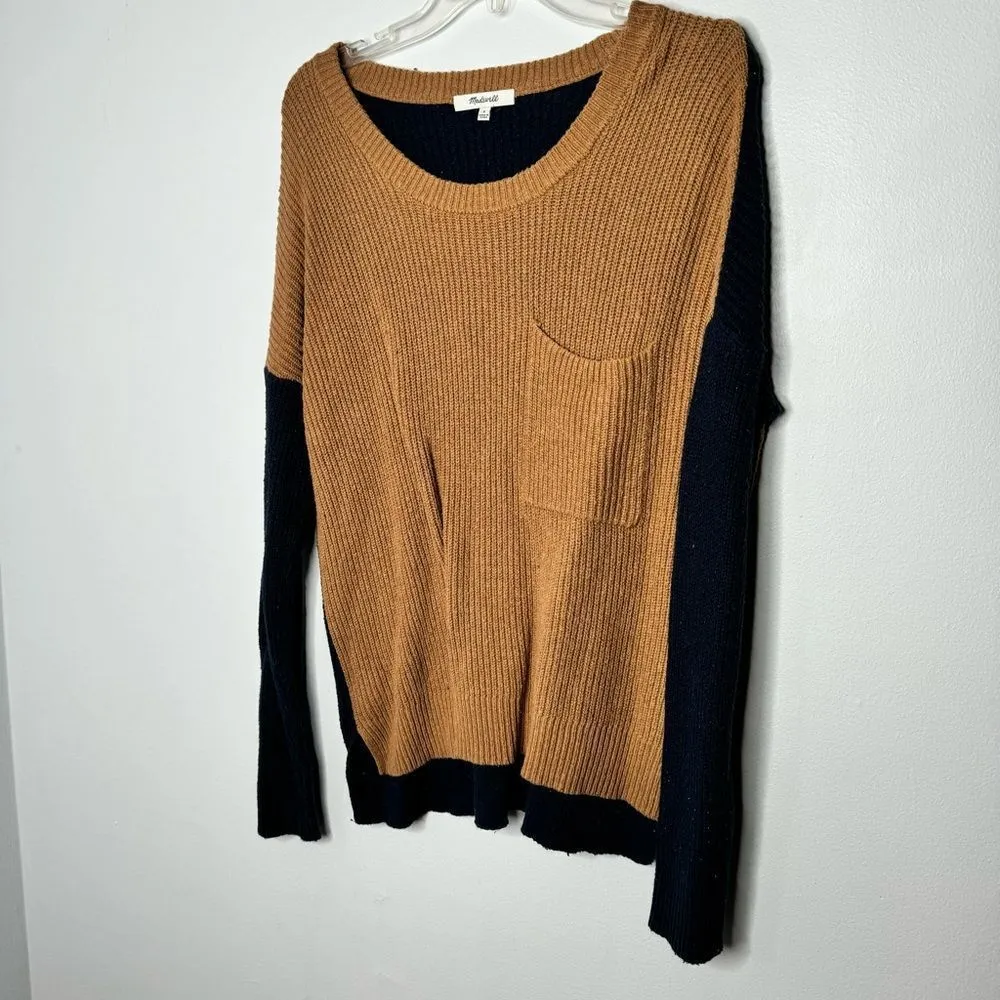 Madewell  color block sweater size small - Image 2