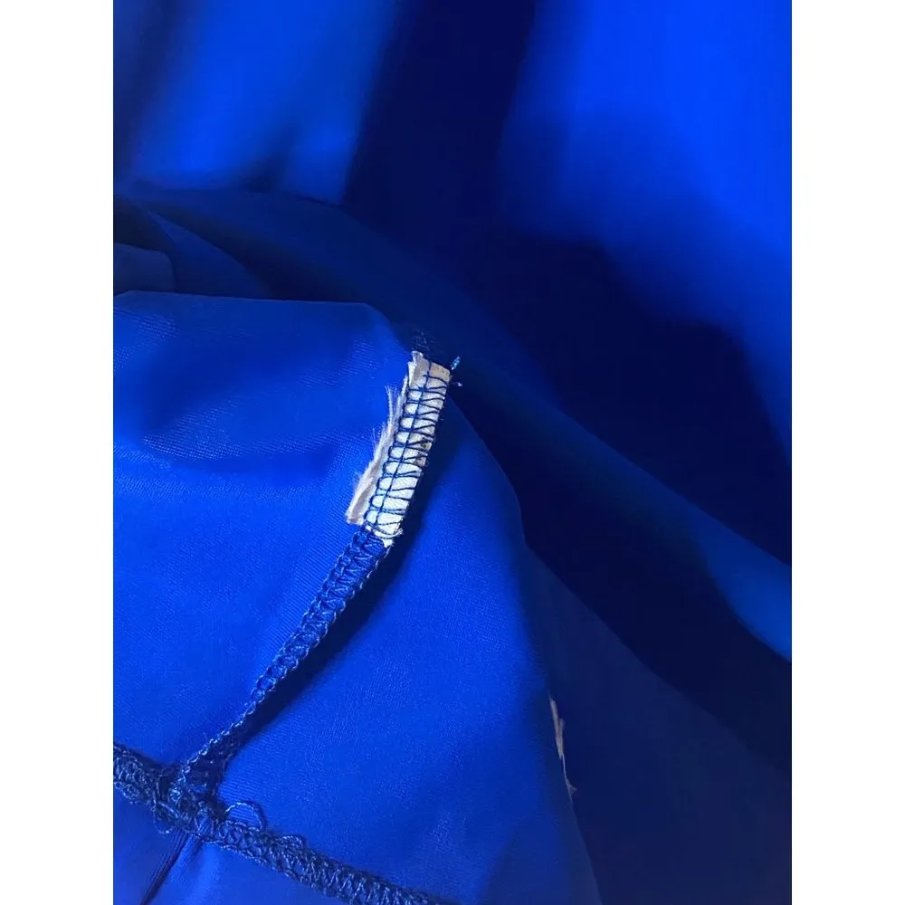 New NUYU Girl KU Kansas University Yoga Tank‎ Top Sz XL Blue - Image 8