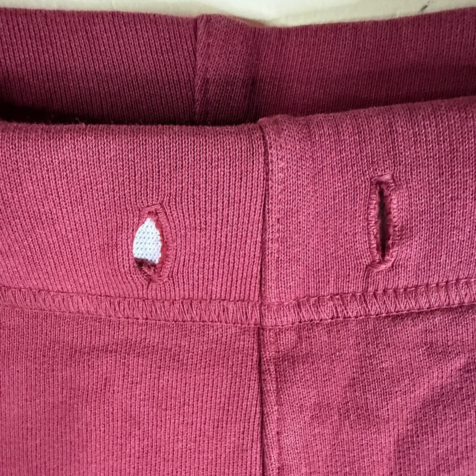 Frank and Eileen Eamon Triple Fleece Cranberry Size Large Pant Elastic Waistband - Image 5