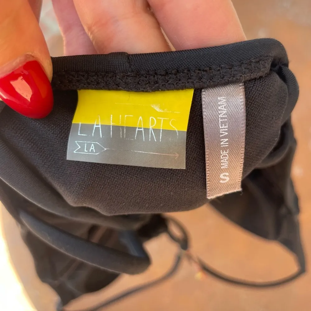 LA hearts black one piece - Image 3