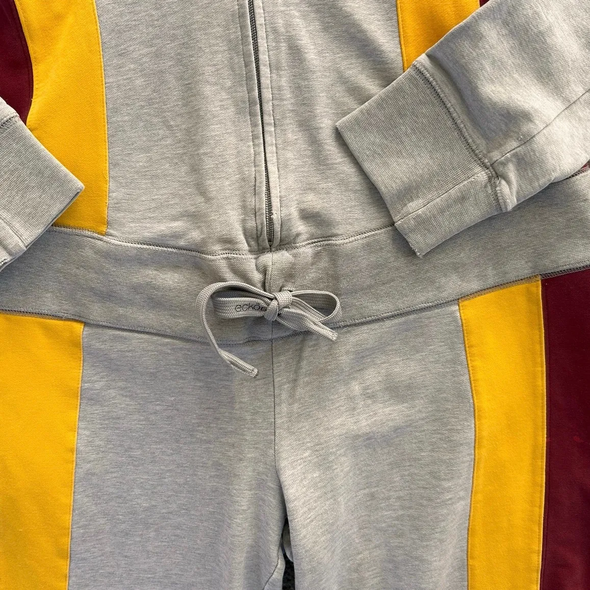 Vintage Y2K Ecko Red Hooded Jumpsuit Zip - Image 14