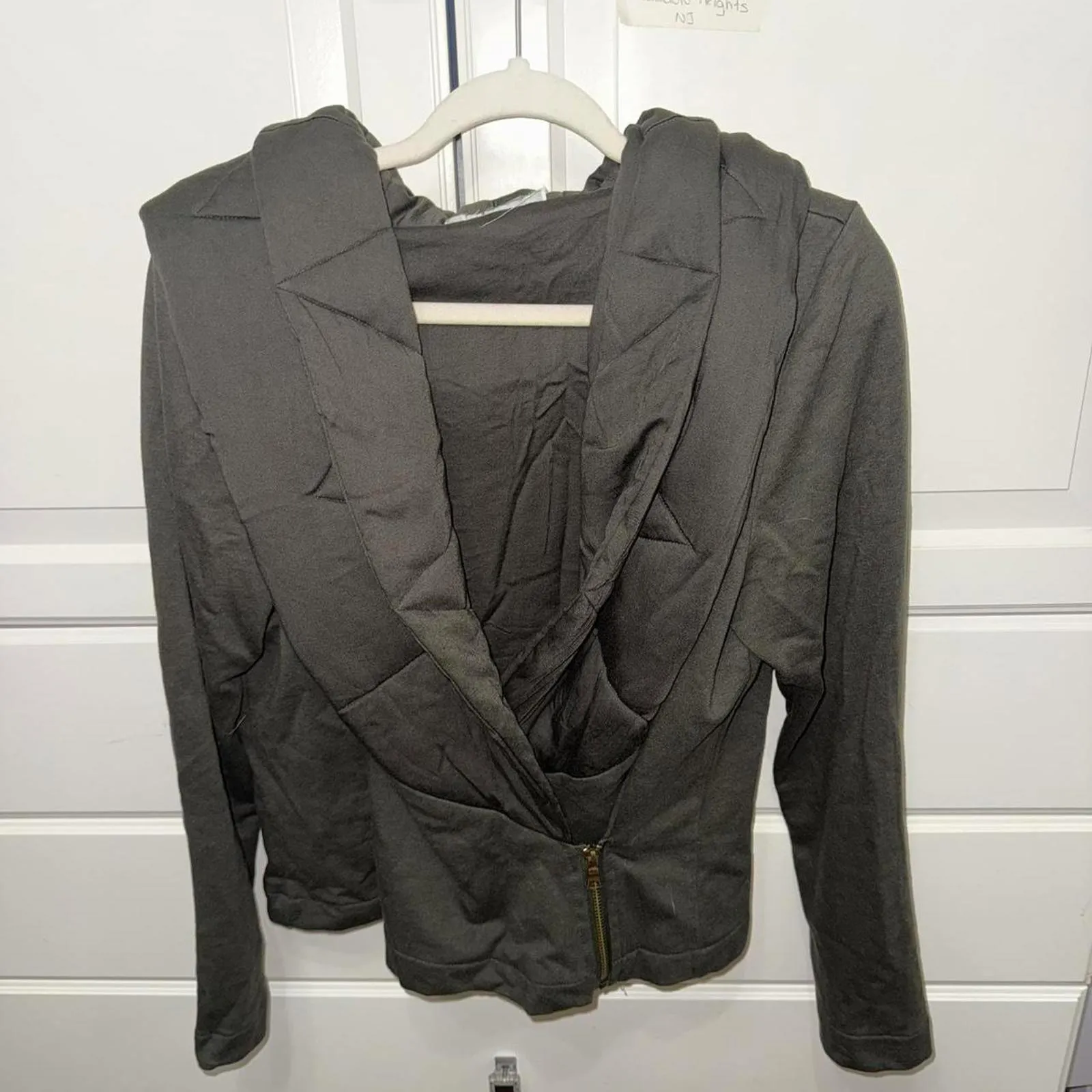 Young Fabulous & Broke Light Quilted Jacket Size medium - Image 3