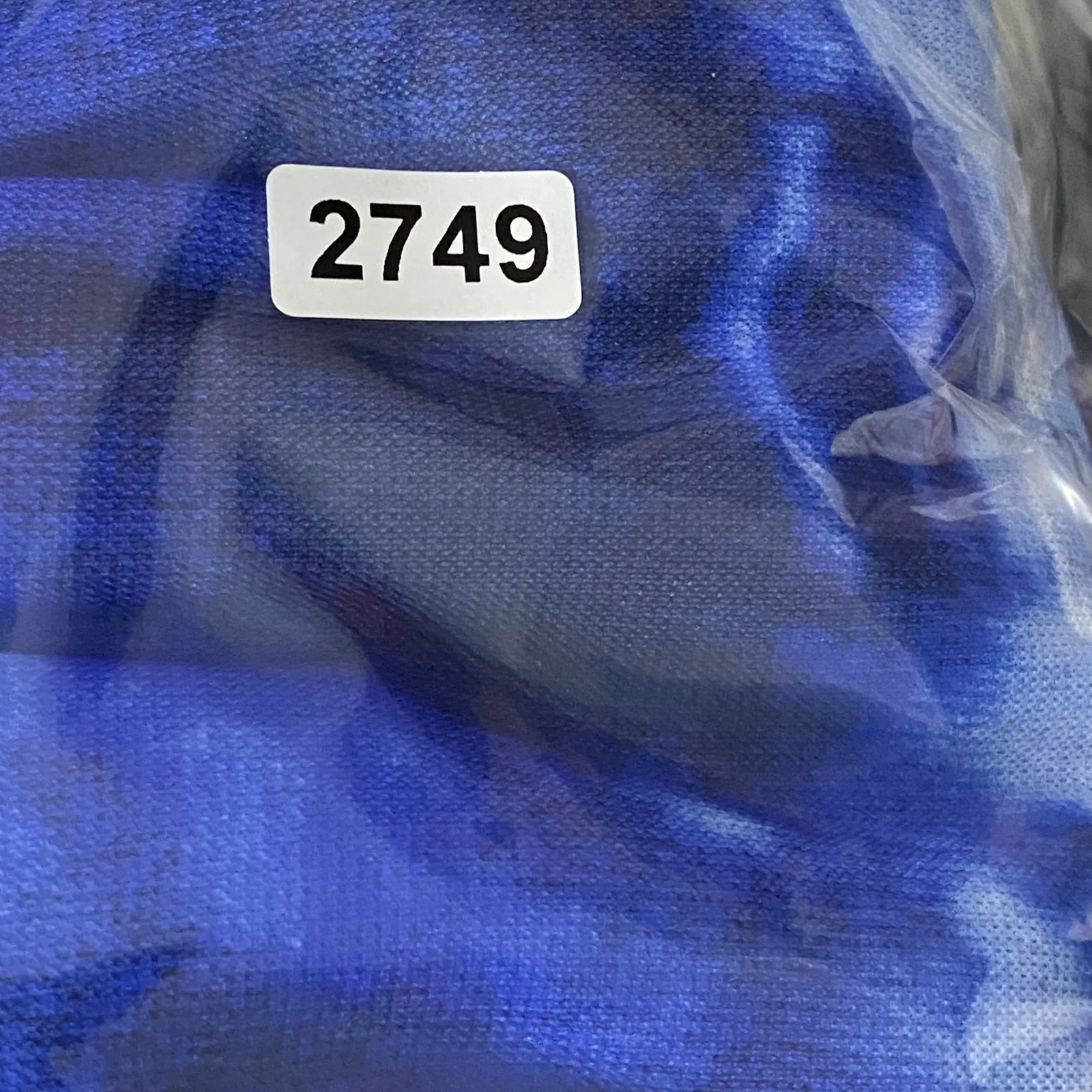 G by Giuliana Jumpsuit One Shoulder Tie Dye Wide‎ Leg Blue Purple Size L Size L - Image 13