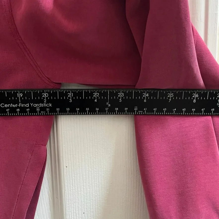 Lululemon  Softstreme Turtleneck Drape Pullover Pomegranate Size 0 Athleisure - Image 9