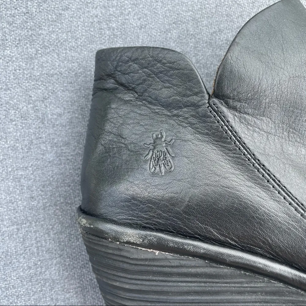 Fly London Yip Wedge Booties Size 37 - Image 10