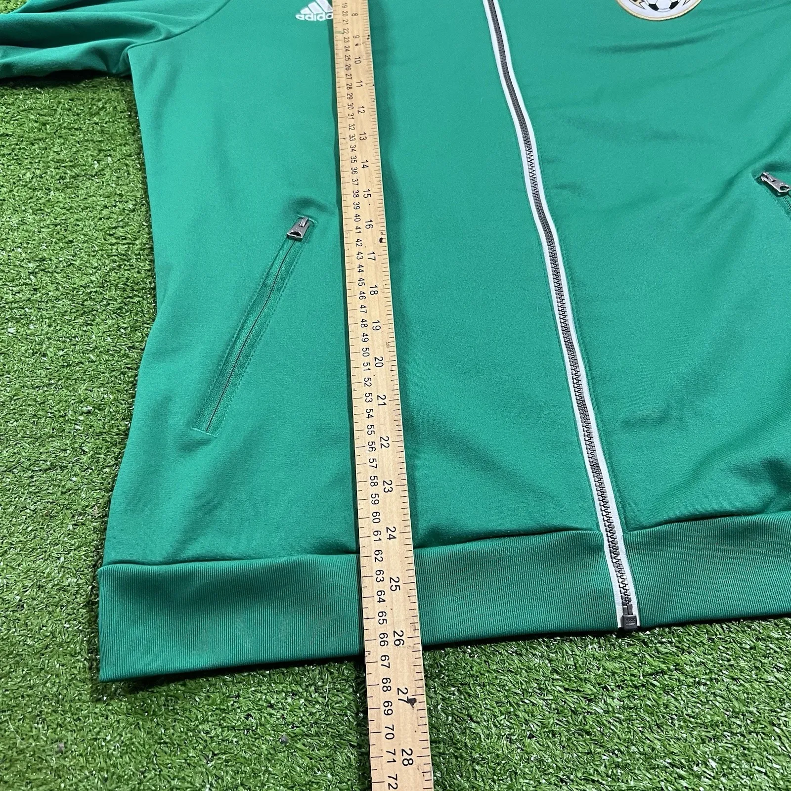 Mexican Soccer Track Jacket Womens XL MEX Futbol National Team World Cup Green - Image 7