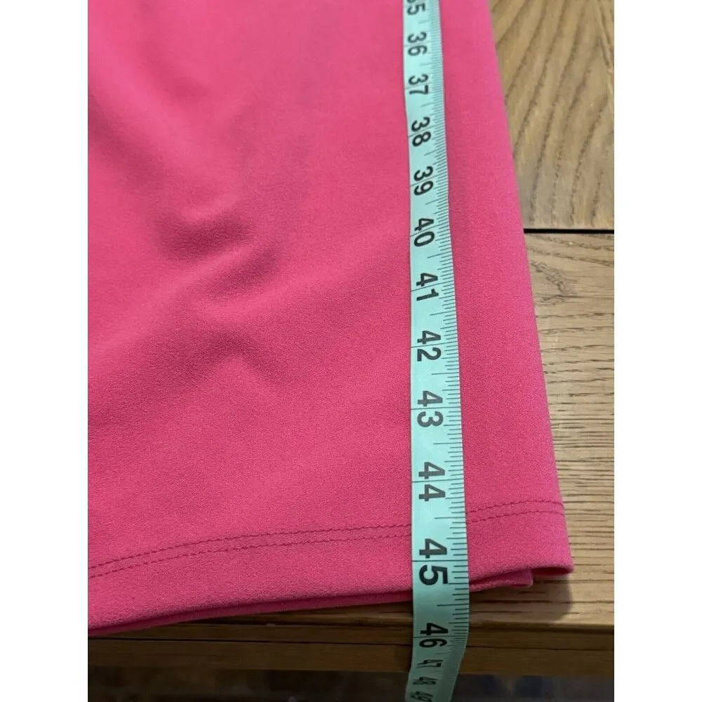 New Beautiful Pink Gibson Latimer Asymmetrical Dress Size Small Sexy Formal City - Image 2