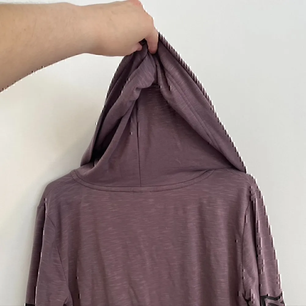 PINK VS VICTORIA'S SECRET Purple 1/4 Zip Lightweight Pullover Hoodie Sweatshirt - Image 11