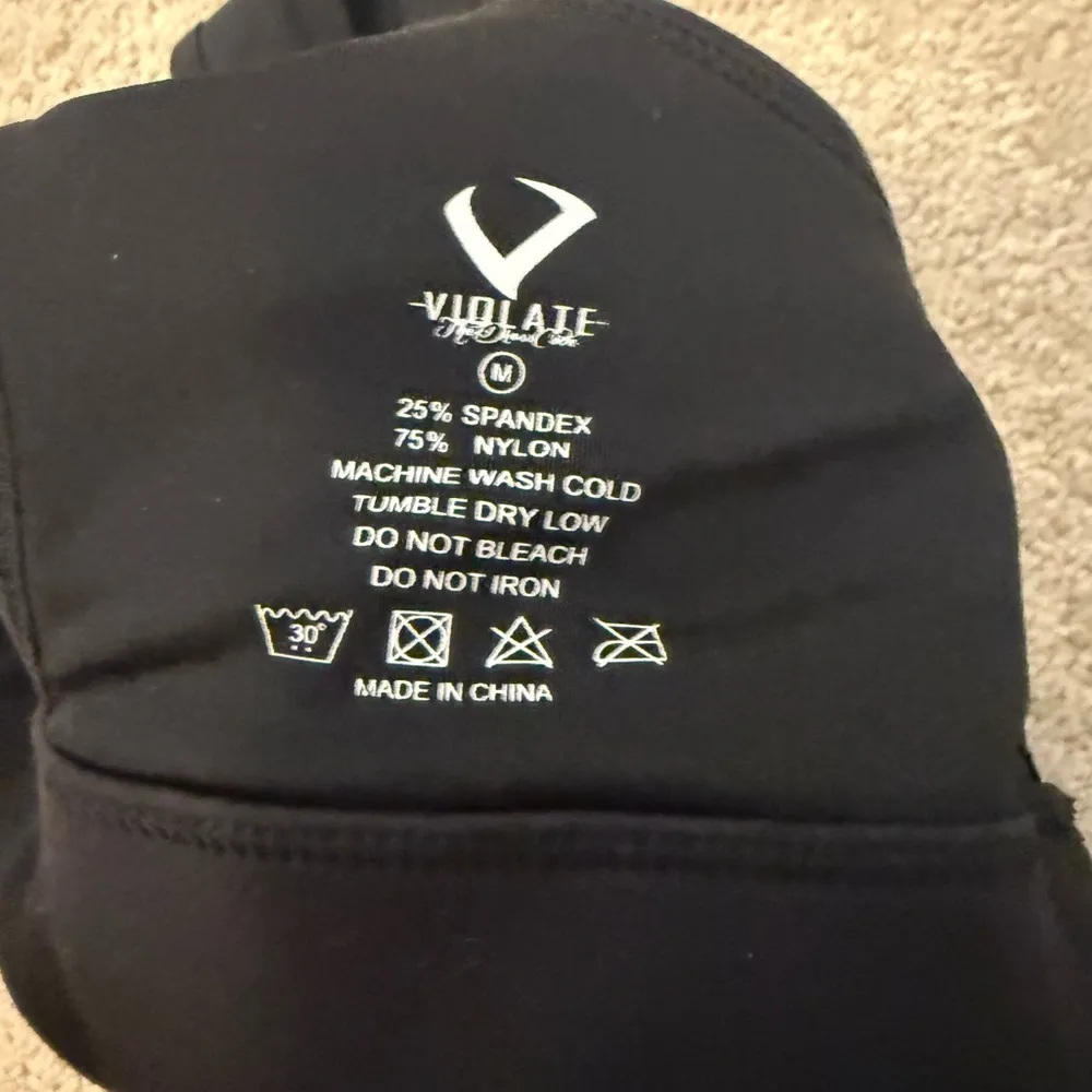 Violate The Dress Code bra top! Cross listed on Mercari! Black Size M - Image 3