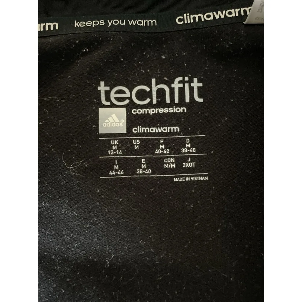 Adidas TechFit Compression Climawarm Jacket Women’s Black Medium - Image 5