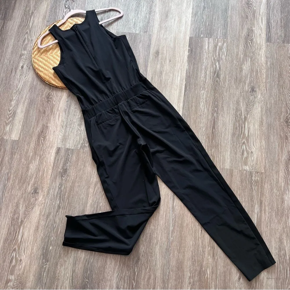 Athleta Brooklyn jumpsuit in black womens size‎ 0 - Image 7