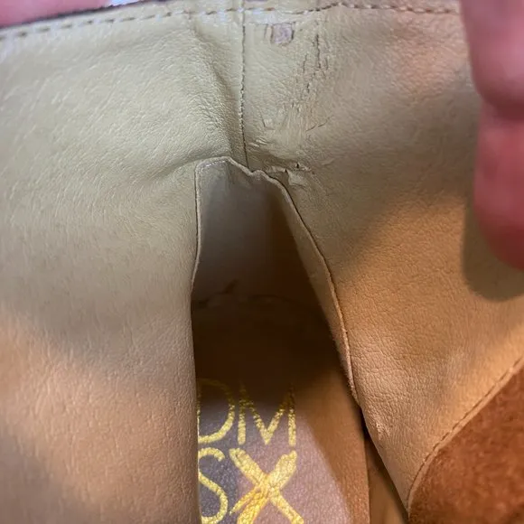 Donald J. Pliner DMSX Ankle Booties 8 Brown Suede Leather Zip Annie Boots‎ Women - Image 13