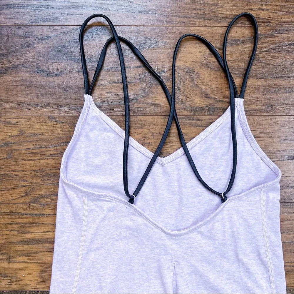 Lululemon • Breezy Tank top strappy cross back Heathered Pretty Purple lavender - Image 7