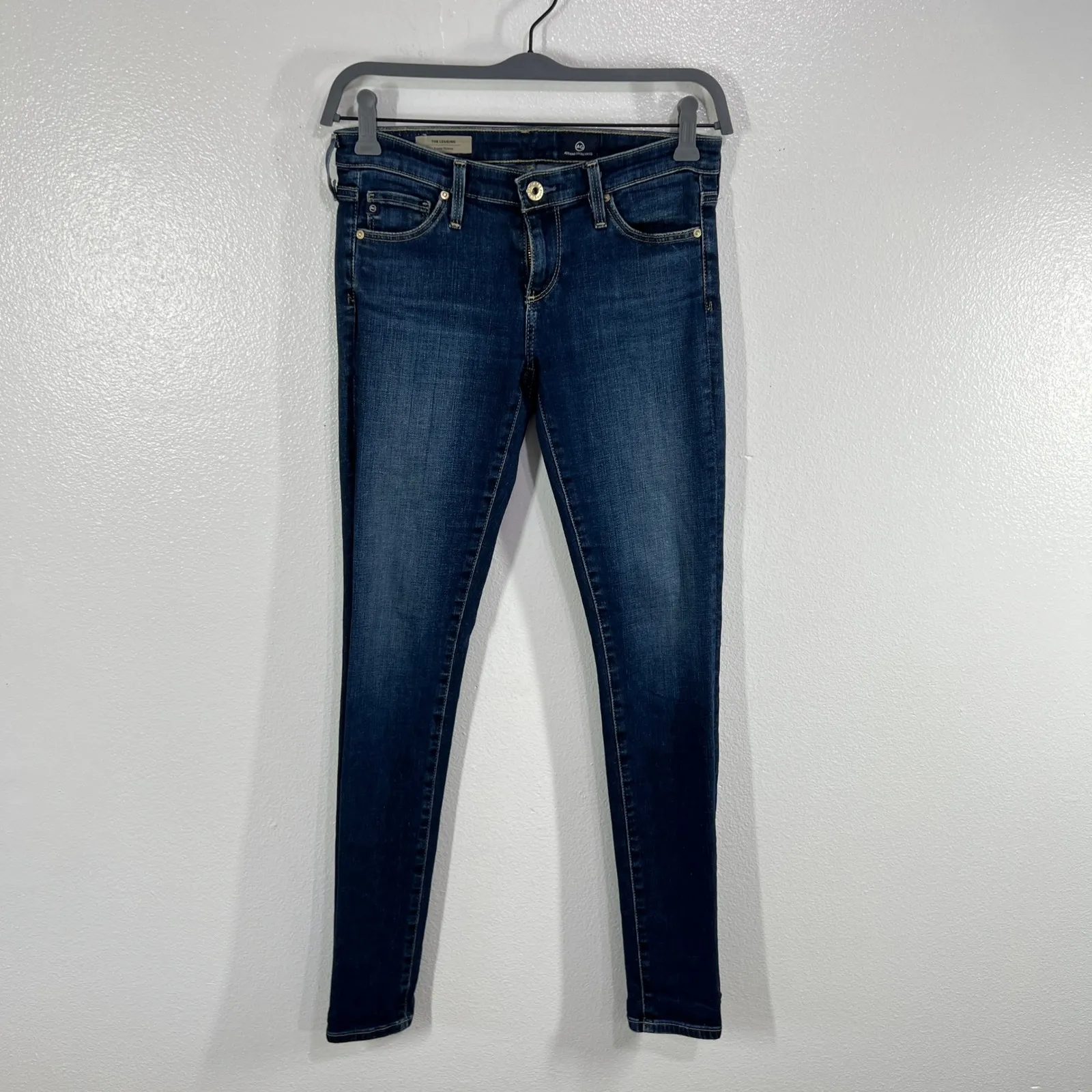 AG Adriano‎ Goldschmied The Legging Super Skinny Jeans 25R Stretch Denim USA - Image 3