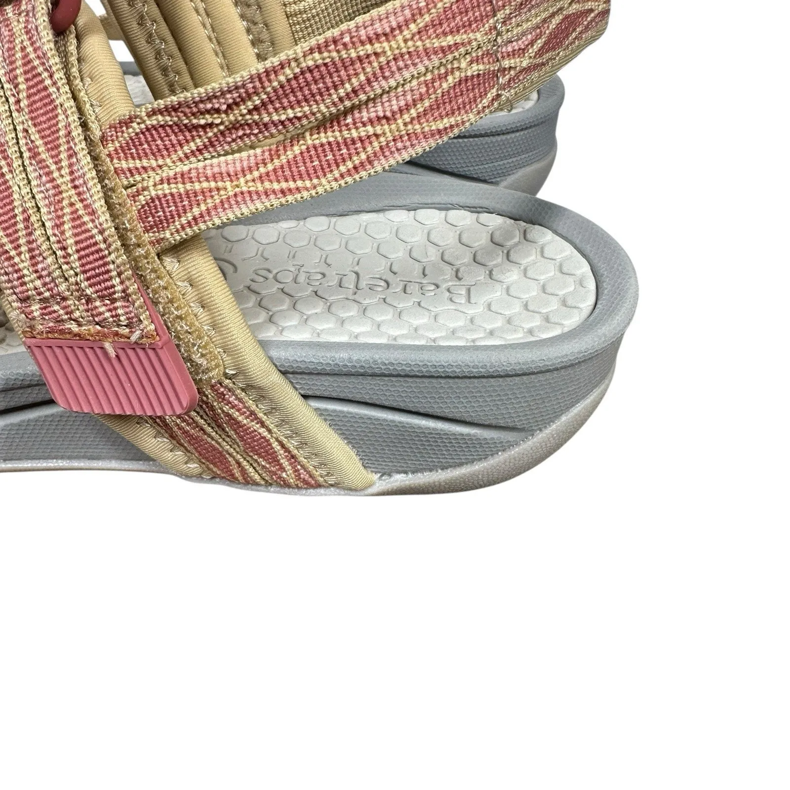 Beartraps Womens 9 Dandy Sandals Strappy Adjustable Comfort Walking Sport Pink - Image 6