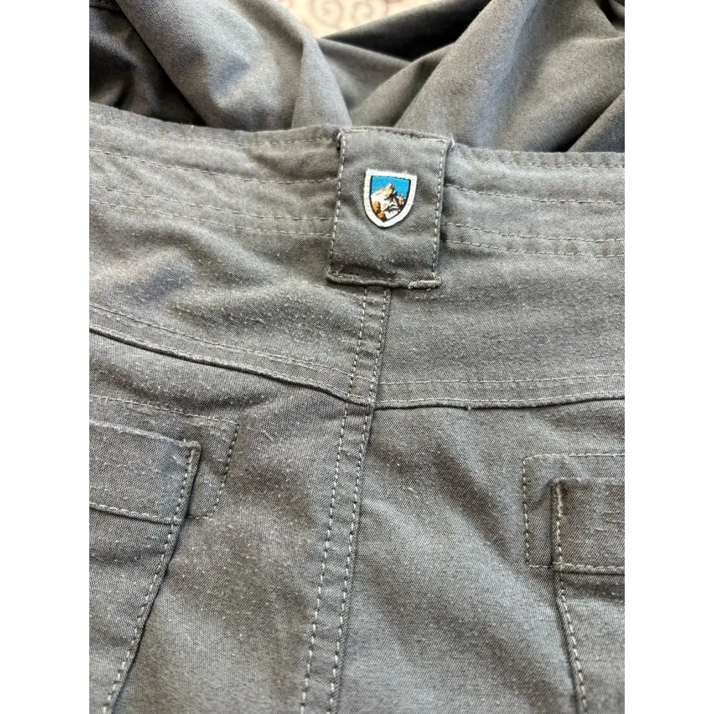 *KUHL Womens Pant Size 14R Gray Outdoor Hiking Camping Activewear Gorpcore - Image 3