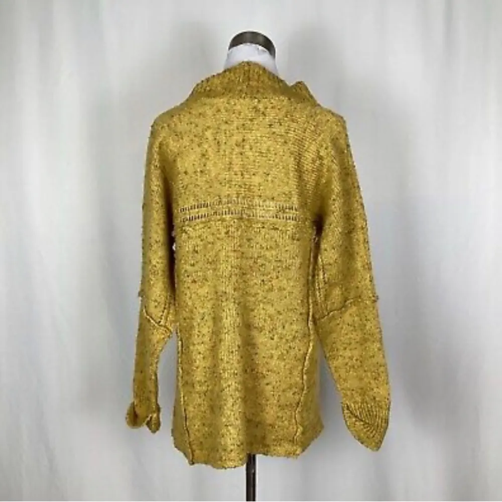 Cavalini Sweater, Warm gold heather, Size L - Image 2