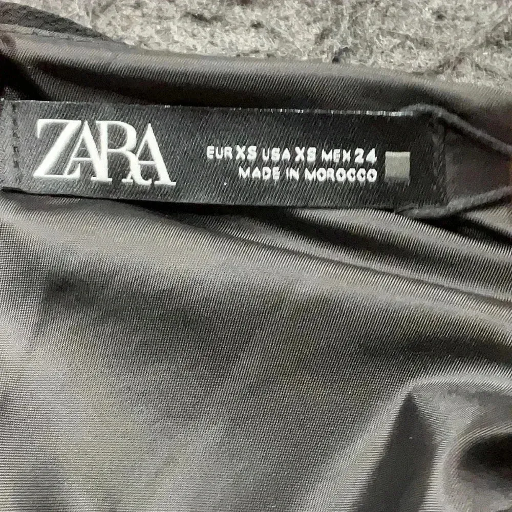 Zara Black Contrast Lace Insert Jumpsuit Women’s Size XS Bloggers Favorite - Image 6