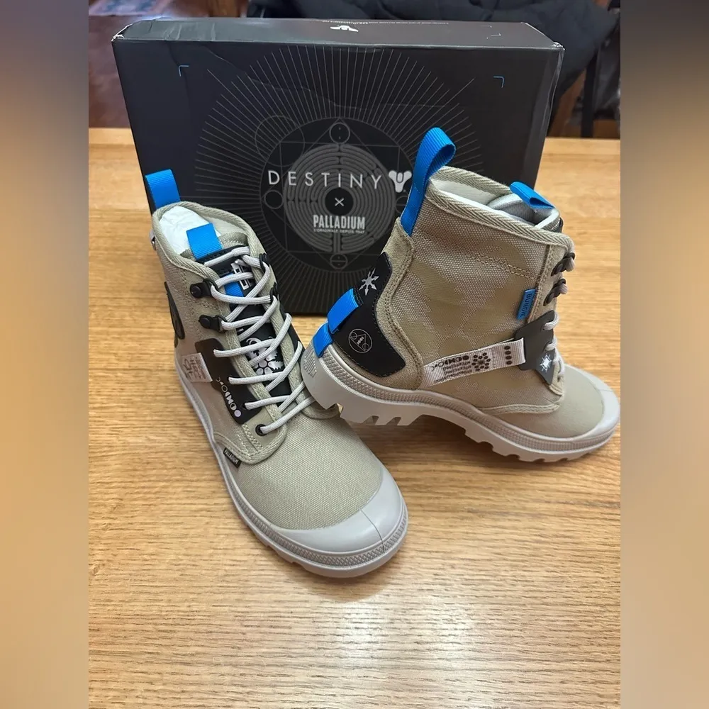 Palladium NIB PAMPA X DESTINY Dune Unisex Witch Queen Boots M7, W 8.5 - Image 9