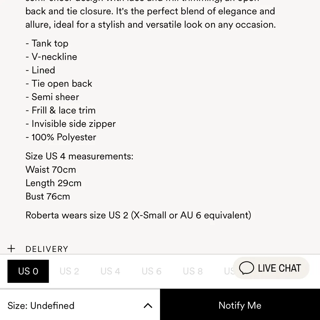 Peppermayo  NWOT Empress Frill Trim Top Black - Image 4